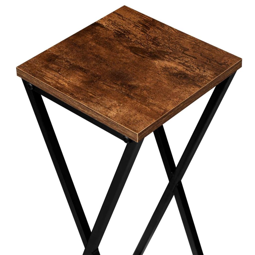 Loft Planter Konel Rustic Loft Black 62 Cm