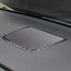 Carbon Fiber Auto Dashboard Speaker Panel Frame Cover Sticker Decoration Part For BMW F07 5GT 2010-2016 Car Interior Accessories