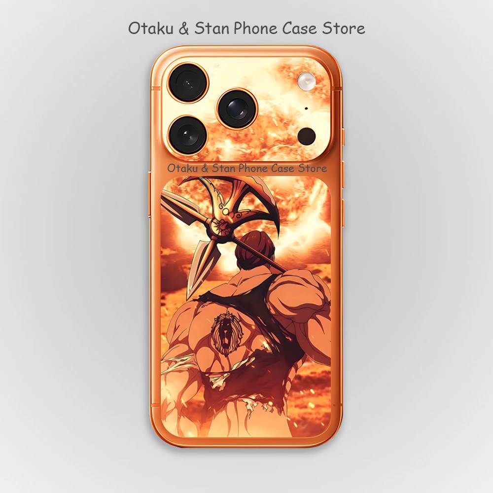 

Comics E-Escanor Arrogant Full Screen Protective Film For iphone 17 Pro Max Lens Protector Back Films Phone iPhone17promax