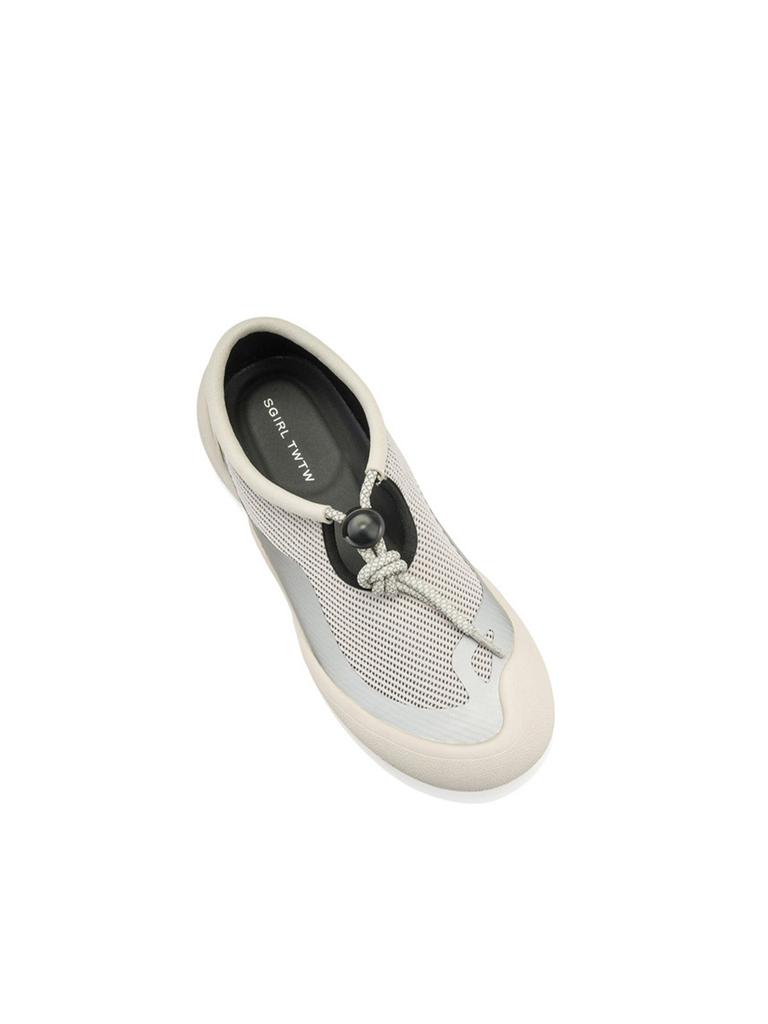 Hollow Out Breathable Mesh Sneakers Women's Lightweight Slip-On Sports Shoes for Summer Casual Wear