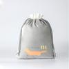Medium Size 31x39cm Double Layer Drawstring Bag Set Single Pack Durable Lightweight Storage Pouch for Various Uses