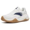 New Anta Set Sail Cushioning Anti Slip And Wear Resistant Low Top Sports Casual Shoes Women's White Blue 922318859-1