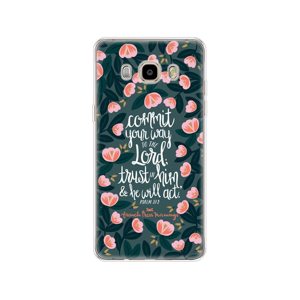 Case FOR Samsung Galaxy J7 J5 2016 Case J710 510F Cover FOR Samsung J7 J5 2016 Case Shell Winter Snow Christmas
