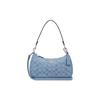 Teri 25 Classic Monogram Jacquard Zipper Closure Handbag Women Handbags Cornflower-Blue Multicolor CH139-SVM6A