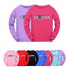 5388 Kinder Sechs Sieben Gehirnfäule 67 Druck Langarm T-Shirt