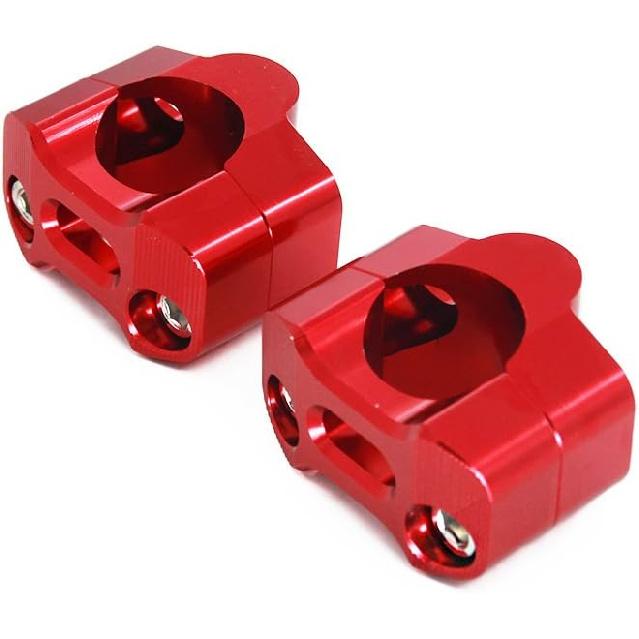 Lenker Fett Lenkererhöhungen CNC-Aluminium Montageklemme Adapter Austausch 7/8" - 1 1/8" für CRF YZF KXF KLX RMZ DRZ KX RM YZ SX EXC XC 65 85 125 250