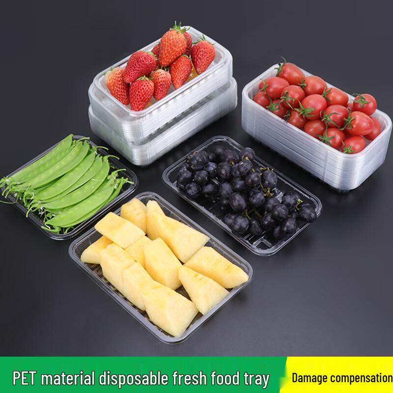 Disposable Clear Plastic Food Packaging Trays