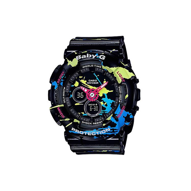 

CASIO Women s BABY-G Black Watch BA-120SPL-1A BA-120SPL-1A Black Dial