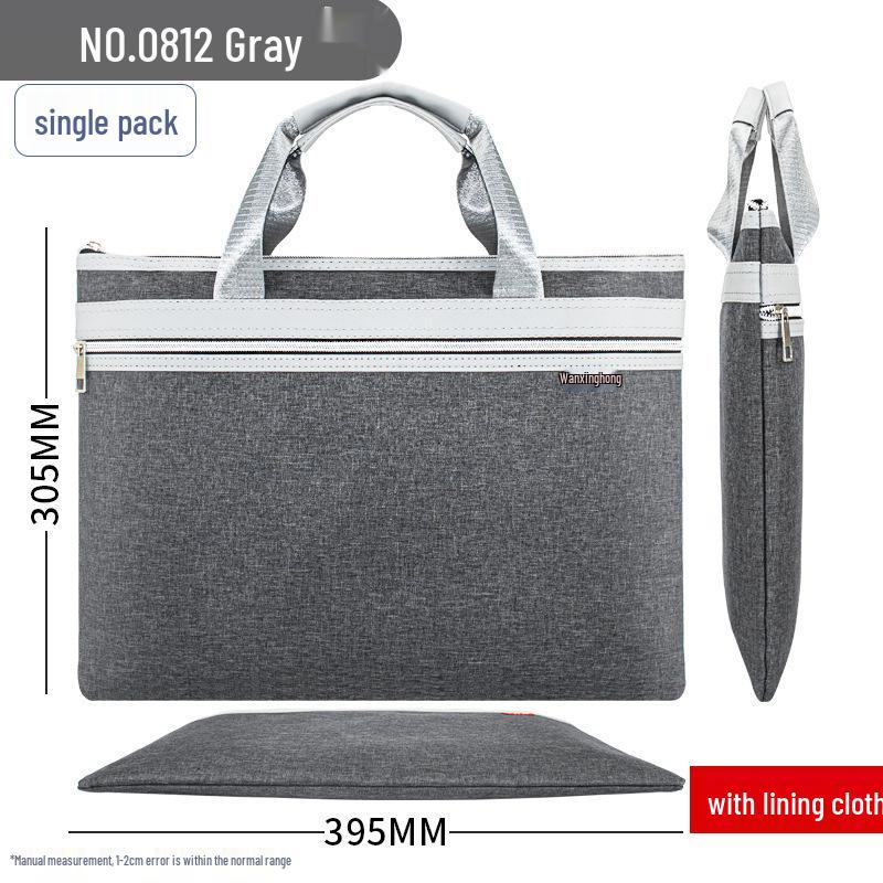 Oxford Cloth Waterproof Briefcase for Documents and Cigarettes