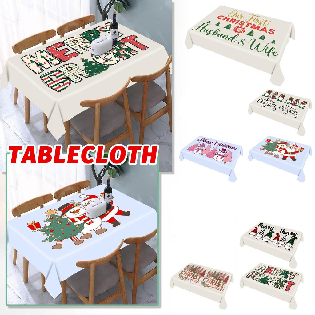 Christmas Tablecloth Rectangular Straight Edge Tablecloth