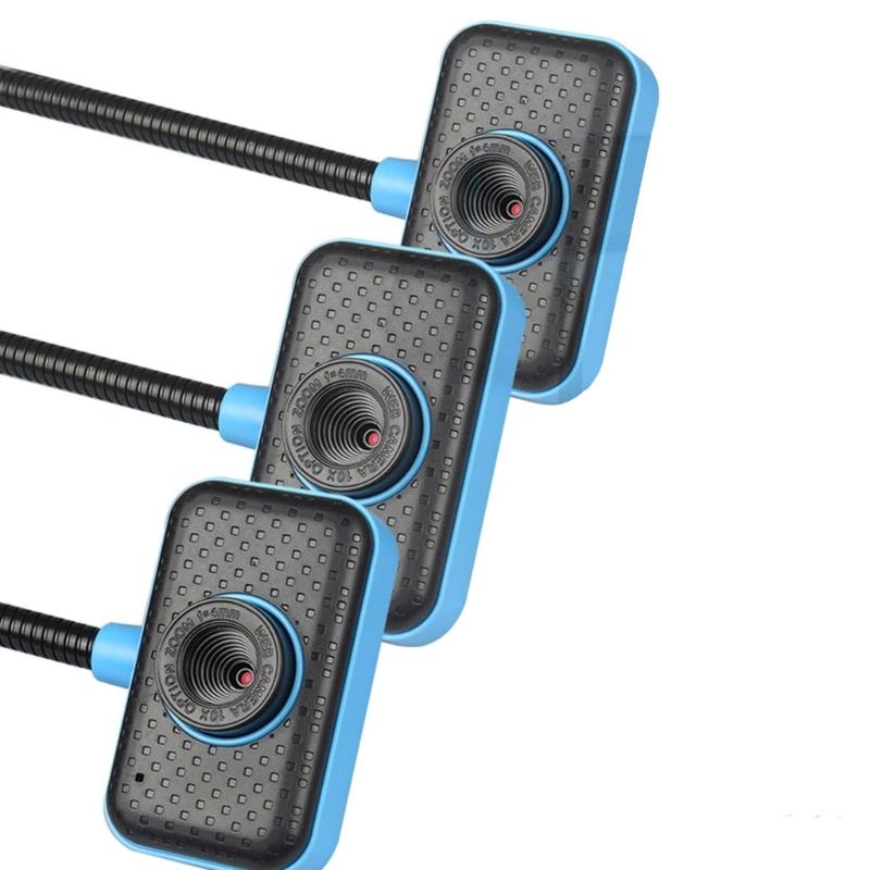 Computer Webcam with Noise Reduction Microphone Creative Practical Web Camera for Meeting Online Courses Office Came