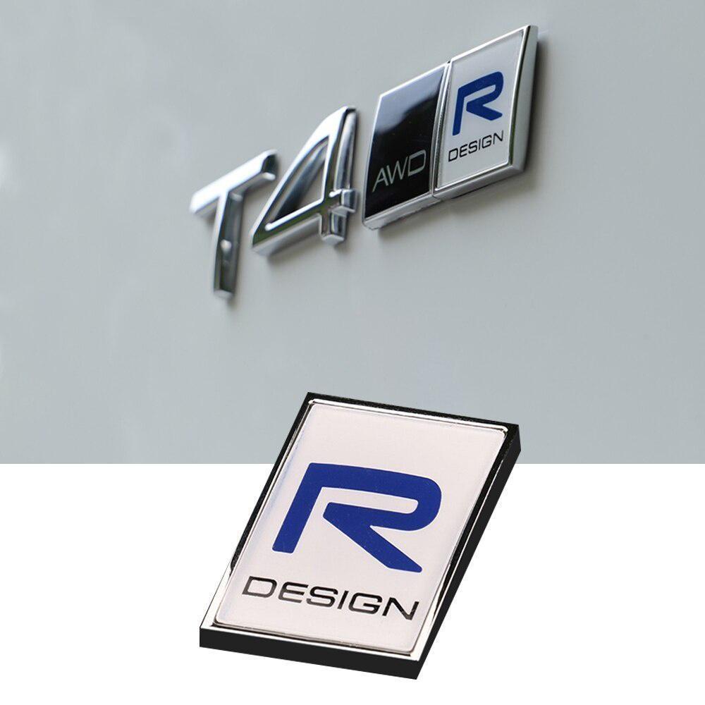 

Металлическая наклейка на багажник для стайлинга автомобиля для Volvo XC60 XC90 XC70 C70 V60 V90 XC40 S60 S90 S80 T4 T5 T6 Volvo RDESIGN Эмблема Наклейка