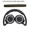 1Set Ear Pads Headband For AKGK430 K420 K450 K480 Q460 Headphones Elastic Foam Earpads Ear Pads Sponge Cushion