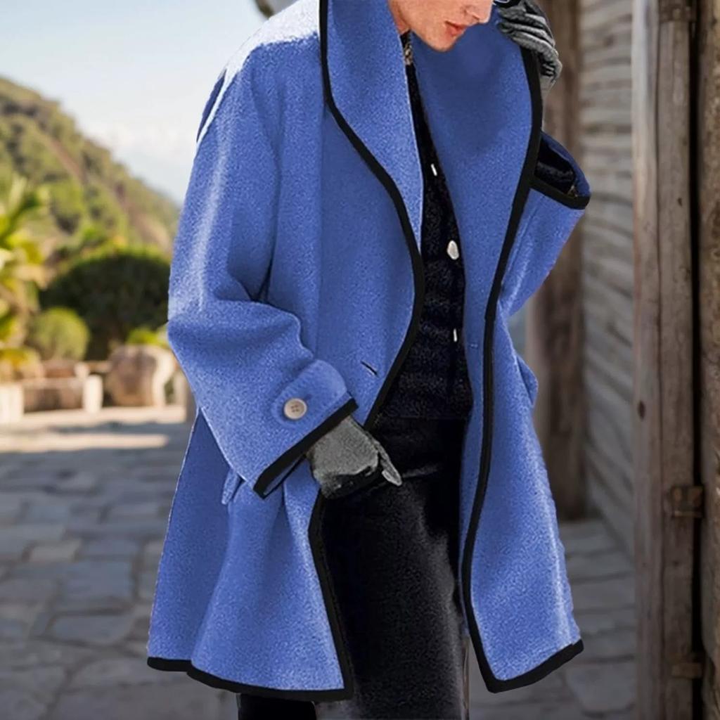 Damen Freizeit Woll Kapuzenmantel Herbst/Winter - Heiß verkaufende Modejacke