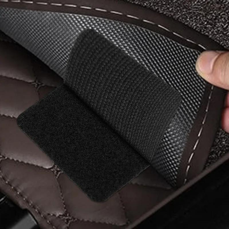 Autoteppich-Festaufkleber, universelle Fußmatten, unsichtbar, rutschfest, doppelseitig klebendes Magic Tape, Auto-Fußpolster-Befestigungsaufkleber