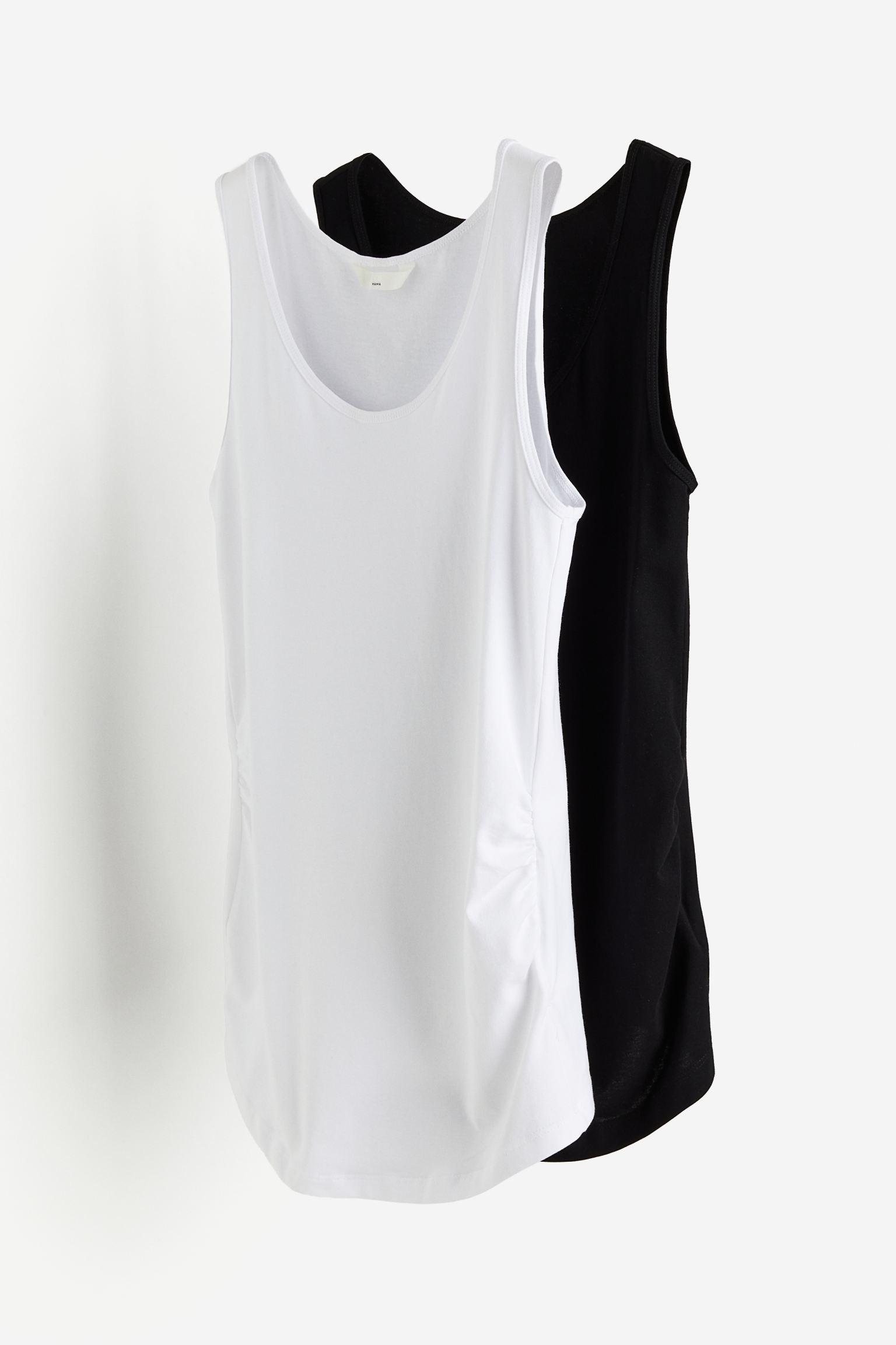 

MAMA Комплект из двух хлопковых топов-жилетов