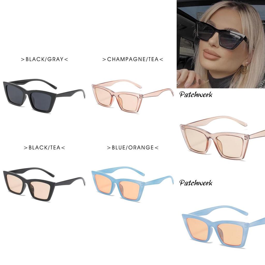 Summer 2024 Fashion Cat Eye Sunglasses With Uv400 Protection For Beach Parties And Trendy Outfits