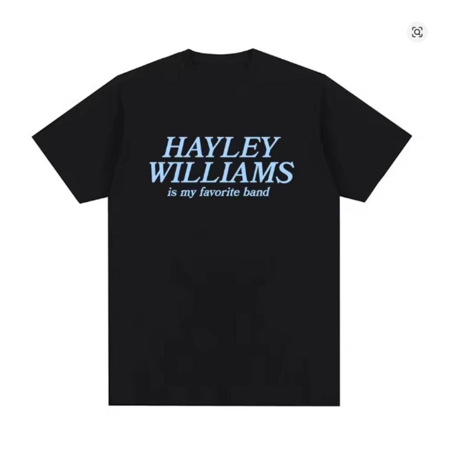 Hayley Williams Merch Graphic Tshirt Highquality Short Sleeve Summer Oneck Comfortable Streetwear Harajuku Y2k Unisexs Clothing