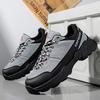 Men's Lightweight Casual Sneakers Non-slip Lace-up Low Hiking Boots Suitable for Hiking Camping Travel Commuting All Seasons