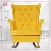 Gaja Rocking Chair, Scandinavian, Family Furniture, Yellow, Rocking Chair