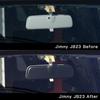 Apio ABS Room Mirror Cover for Jimny JB23 JB33 JB43 Black 4034-01B