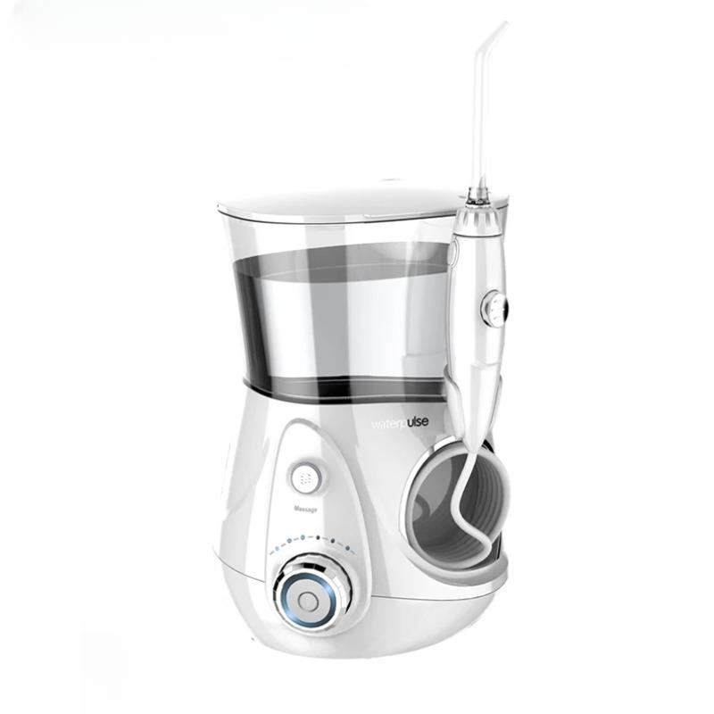 V660G Oral Irrigator, 12 nivåer Water Flosser + dyser + boks Husholdningsapparater Dental vannstråle for tannbleking