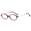 Anti-Blue Flat Glasses Metal Retro Glasses Frame Personalized Myopia Glasses Frame Glasses