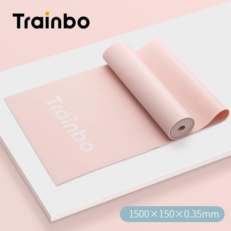 

Yoga Dance Latex Pull Strap Elastic Force Circle Professional Practice Open Back Open Shoulder Fitness Exercise Stretch Training Stretch Band Soft Powder -30 lb Latex Tape (1.5 m)