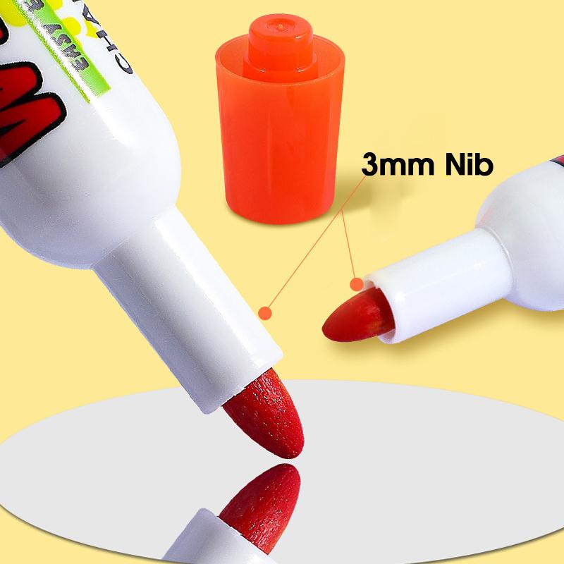 12 Colour Whiteboard Marker Set,Erasable, Refillable,Safety,Non-Toxic,High Capacity,Office,Conferencing,Educational Items