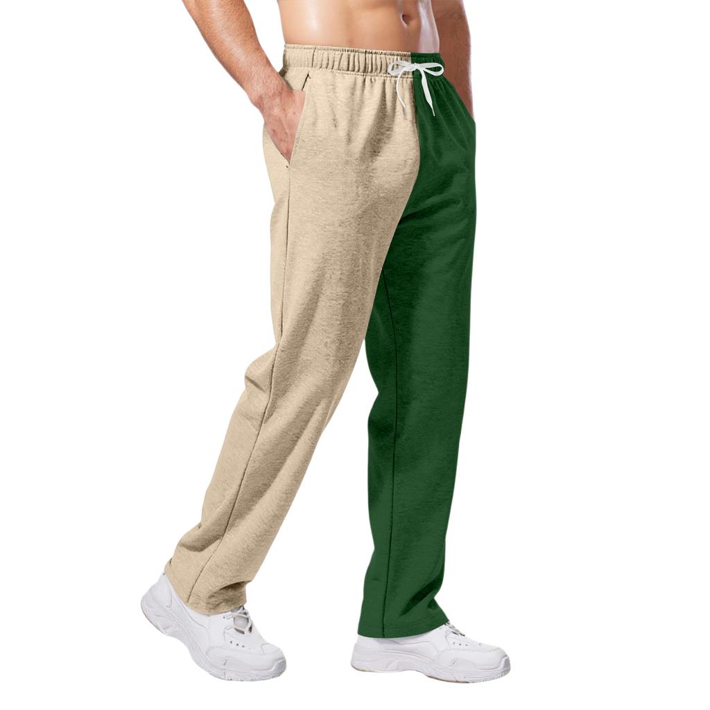 Men's Relaxed-Fit Casual Sweatpants With Stretch Waistband And Drawstring Yoga Pants
