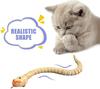 Funkgesteuertes Katzenspielzeug, Katzen-Zerrspielzeug, Schlange, Fernsteuerbare Schlangenspielzeug, Bewegliche Fernbedienung, RC-Simulation, Grusliges Scherzspielzeug, Katzenspielzeug, Katze