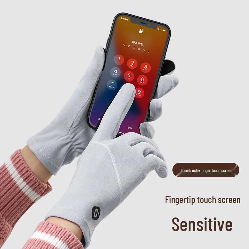 Nanji Ren Women's Winter Touchscreen Gloves