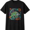 Botanical Chameleon Reptile Mens Womens T-Shirt Exotic Unisex Novelty Gift Tee