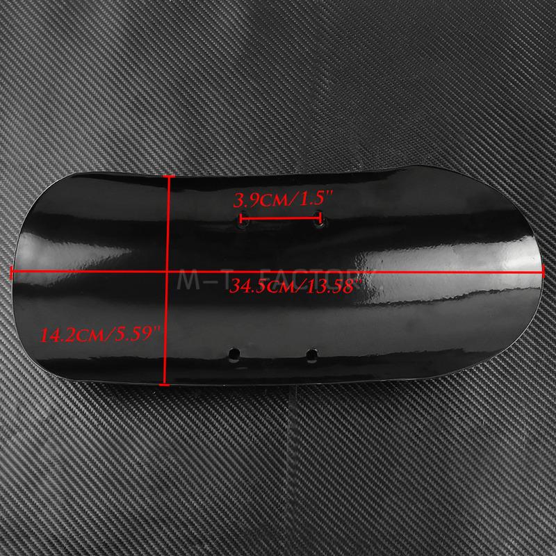 Motorcycle  Short Front Fender Cover Black Steel Iron For Harley Sportster Forty Eight XL1200X 2010-2017 16 15 14 13 12 11