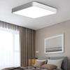 Dimmbare LED-Deckenleuchte, flach an der Decke montiert, mit einstellbarer Lichtfarbe, nah an der Decke, moderne quadratische Leuchte für Schlafzimmer, Küche