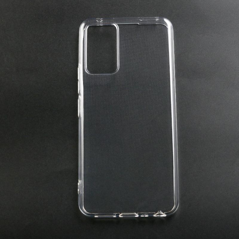 For TCL 406s/406 Case Transparent Soft TPU Ultra Slim Phone Cover (Big Rear Lens Hole)