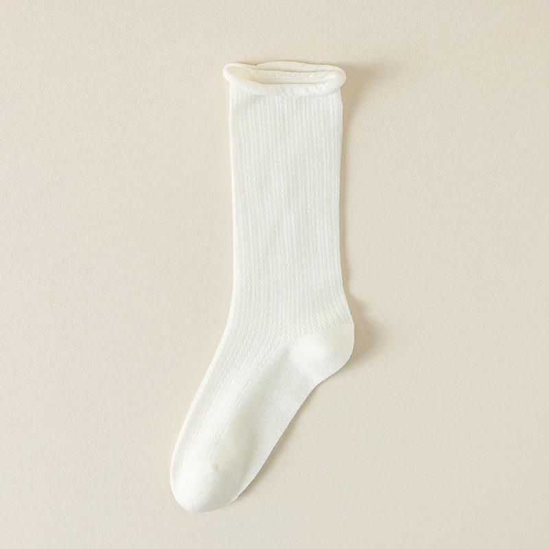 

Женские носки до середины икры, летние тонкие сетчатые дышащие, противоскользящие и не спадающие, бесшовные носки для девочек, летние женские длинные носки 1 pair