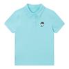 UPPERSTROP GOLF [Uwt25014-03] Upst Golf Women'S Stretch Comma Collared T-Shirt Sky