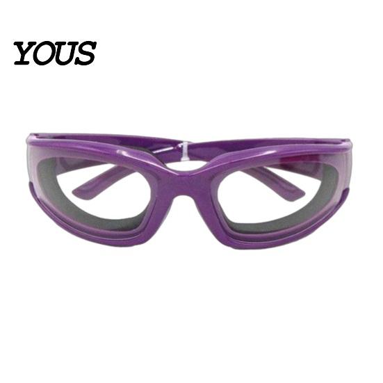Multi-purpose Safety Glasses Onion Goggles, Tear Free Lightweight Flexible Frames Glasses, with Elastic Home And Sports Protective Eyewear