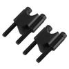   Aluminum Alloy Handbar Riser 7Celsius8   22mm Motorcycle Handbar Rising Clamp(Black)