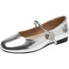 ZHR Women's Shallow-Mouth Mary Jane Flats