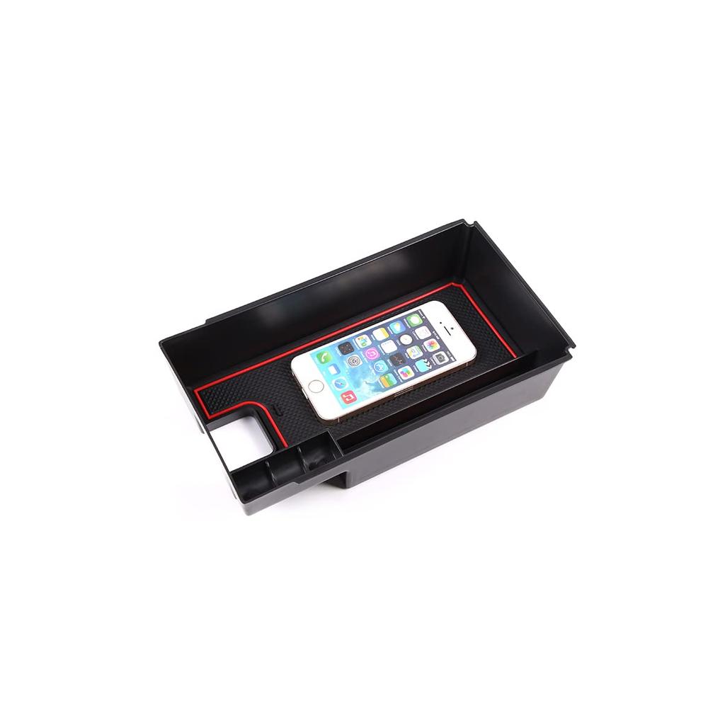 Sauicemy Konsolen-Aufbewahrungsbox für Toyota Harrier Konsole Mittelkonsole Mittelarmlehne Einsatz Auto Innenraum Kleinartikel Innenraum ABS-Material 2020-2022,