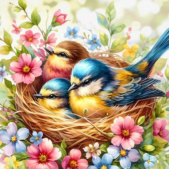 Static Window Sticker Decorative Bird Sticker Waterproof Scratch-Resistant Removable Sticker for DIY Home Decor
