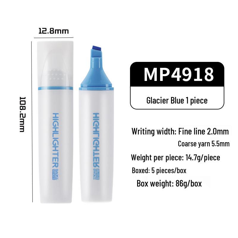 BaoKe MP4918 Augenpflege Fluoreszierender Textmarker für Schüler