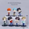 7pcs/Set Entire Series Bangtan Boys Action Figures Doll Model Toy Rm Jin Suga Jhope Jimin Jungkook Idol Cute Collectibles V Poseable Articulated Scale