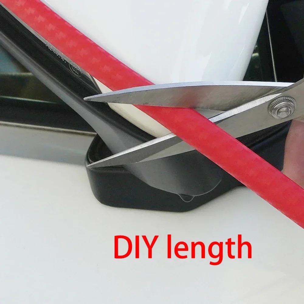 4 Pcs NEW Car Anti-Collision Patch Bumper Guard Strip Anti-Scratch Bumper Protector Trim Universal for Cars SUV Pickup Truck
