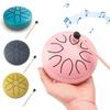 3-Zoll-Stahlzungentrommel - 6-Ton-Handinstrument für Meditation & Yoga, Perfektes musikalisches Geschenk für Anfänger