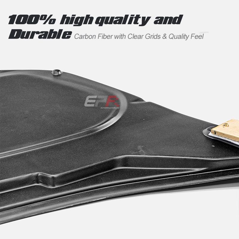 ZR Style Carbon Fiber Front Hood with Engine Vents for 2020+ Chevrolet Corvette C8