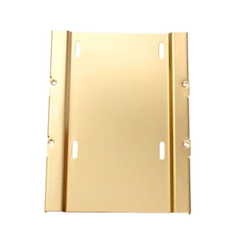 

Lightweight 2.5 to 3.5inch Hard Drive Mounting Frame For Most PC Case and Motherboards золотий