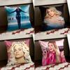 Meghan Singer TTrainor Cushion Cover Reversible Soft Durable Pillow Cover Home  Car MultiScene Use for Daily Comfort